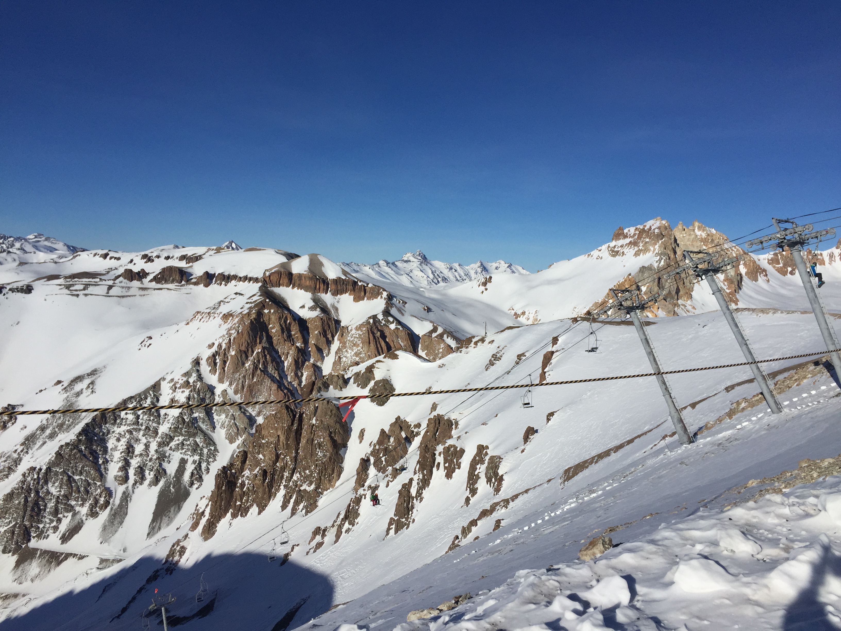 Sights from the top of the Marte Chair.