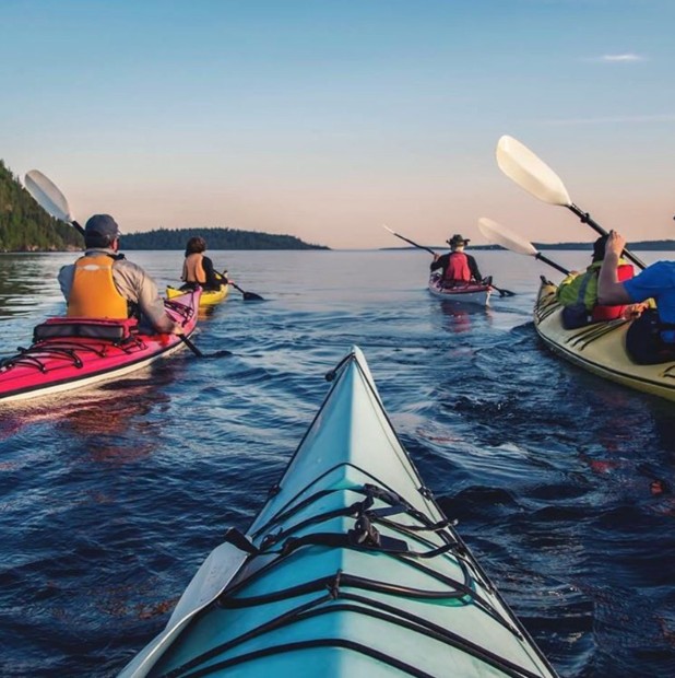 kayaking