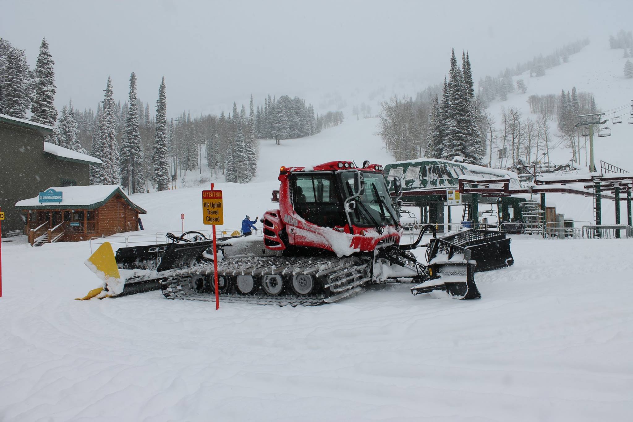 Grand Targhee, WY today. photo: grand targhee