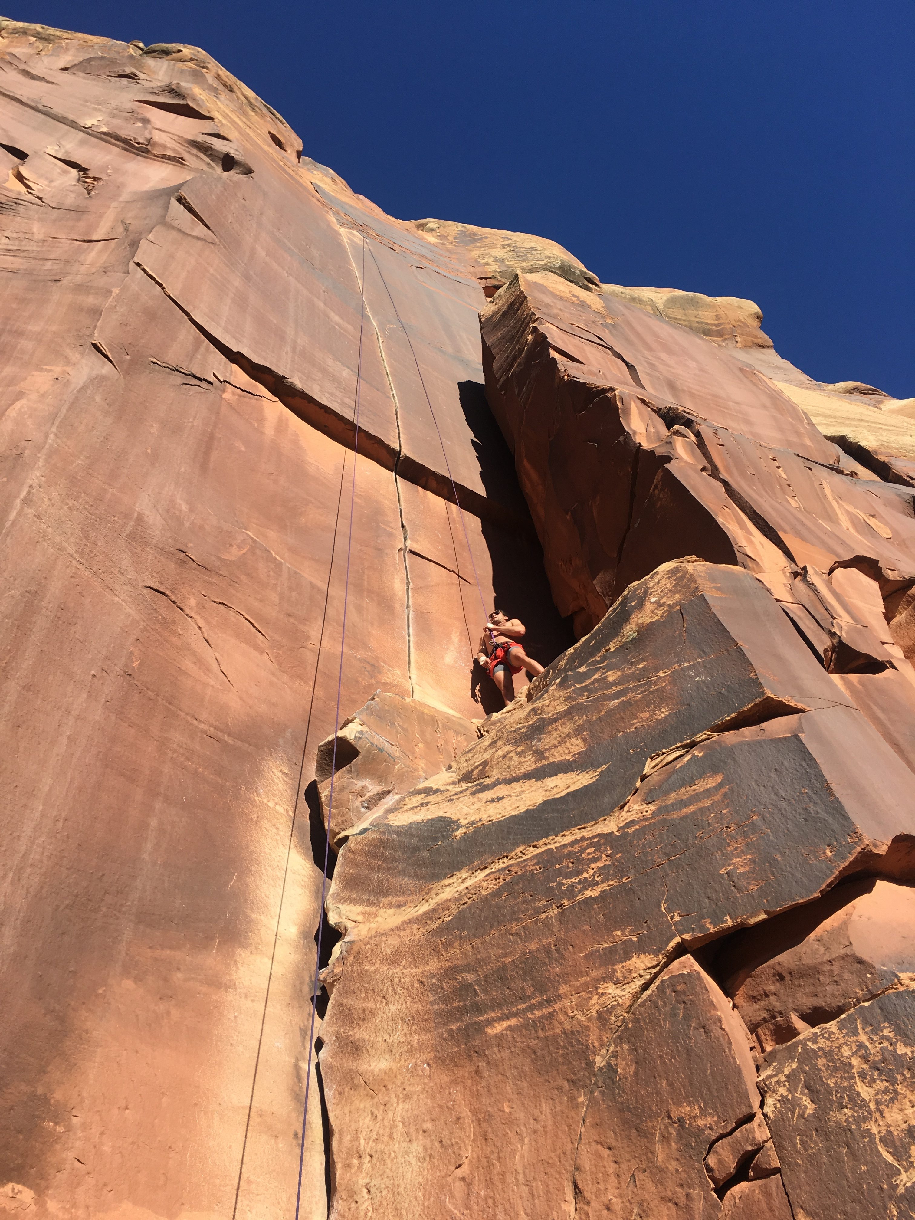 Supercrack of the Desert 5.10, Indian Creek. Photo: Teri Savelli