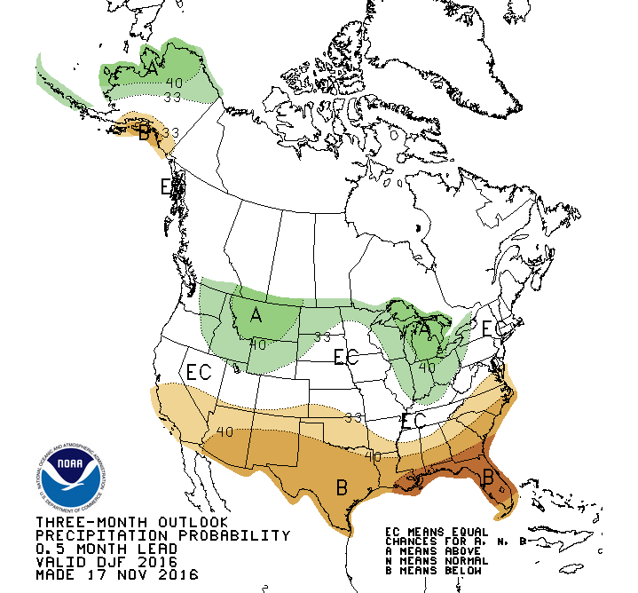 DJF Nov 2017 precip