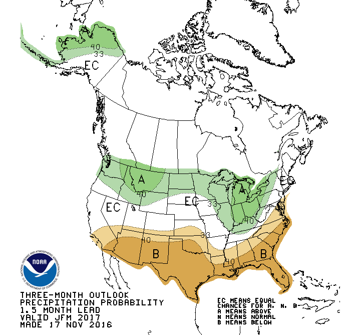 JFM precip 2017 nov