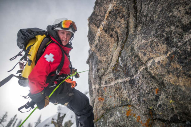 rock climbing