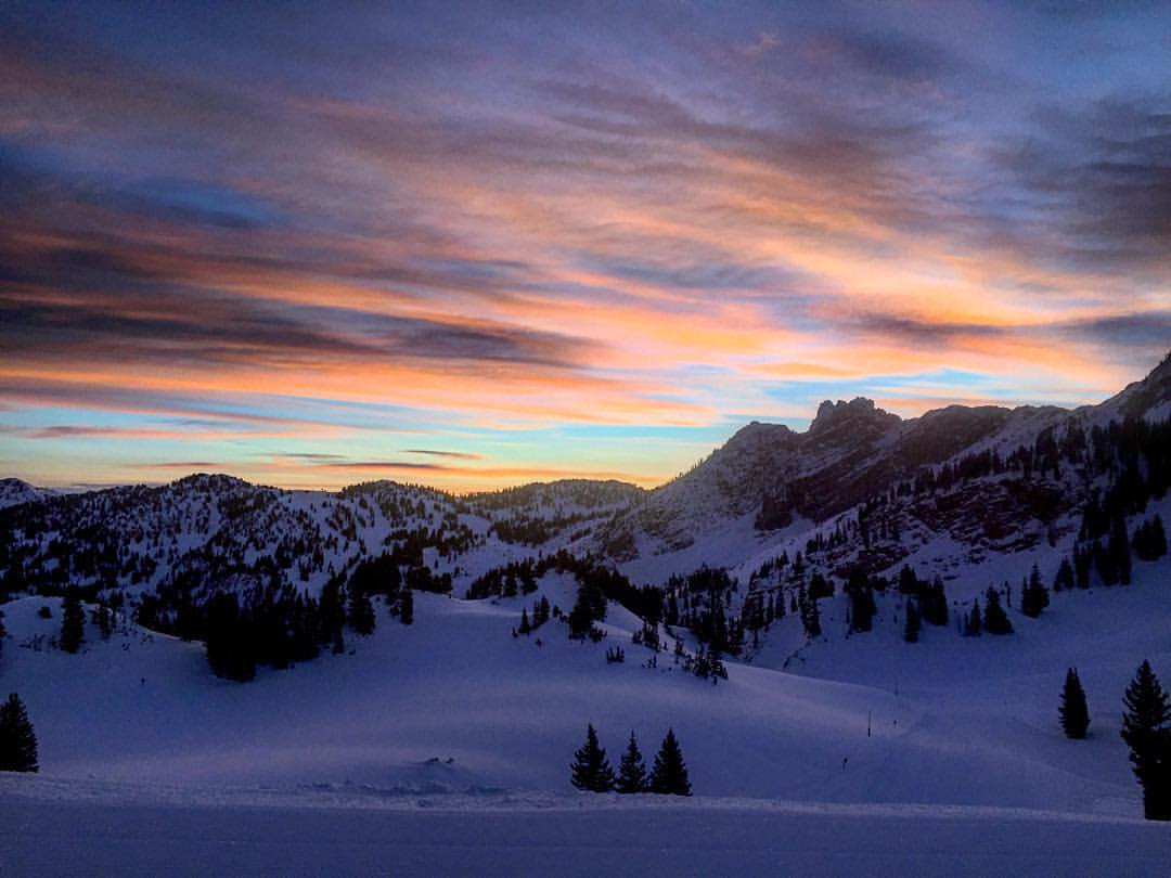 Sunrise in the Wasatch's.