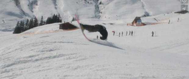 Faceplant on skis