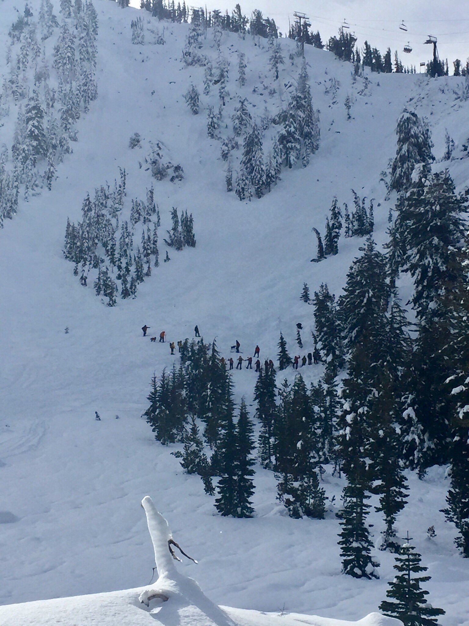 Searchers on Jackpot at Mt. Rose! PC: Washoe Sherriff 