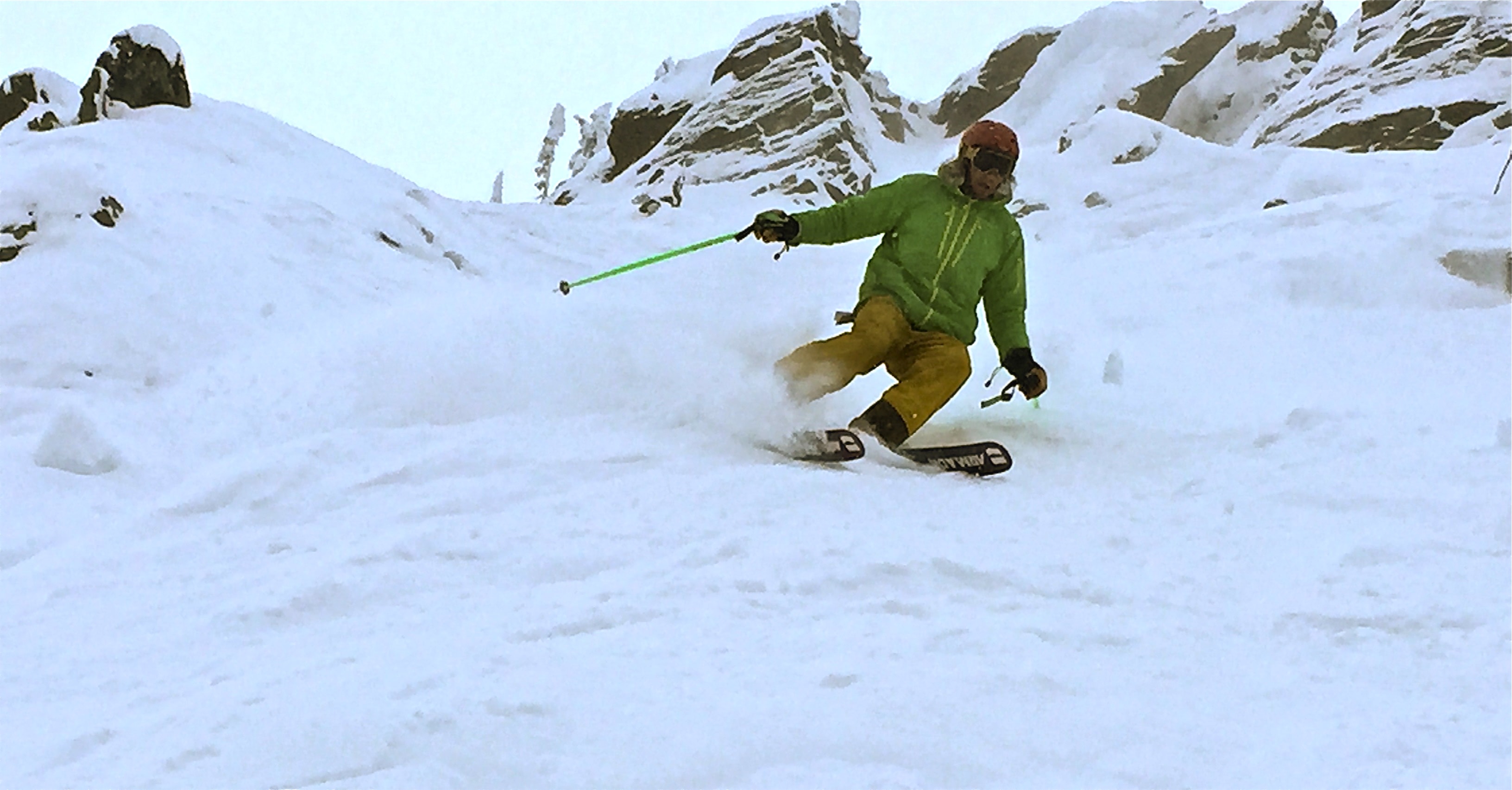 The Pow Eagle strikes. PC: Sergei/Snowbrains