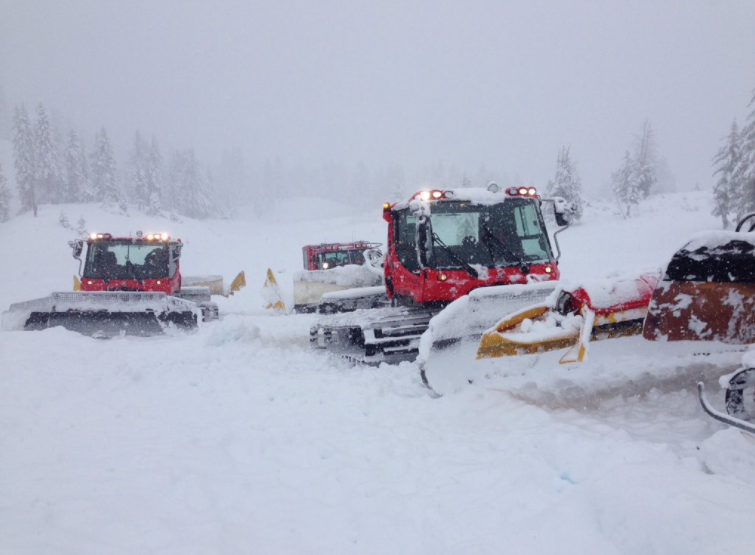 Mt. Rose in Lake Tahoe, NV yesterday. image: Washoe County Sheriff Office