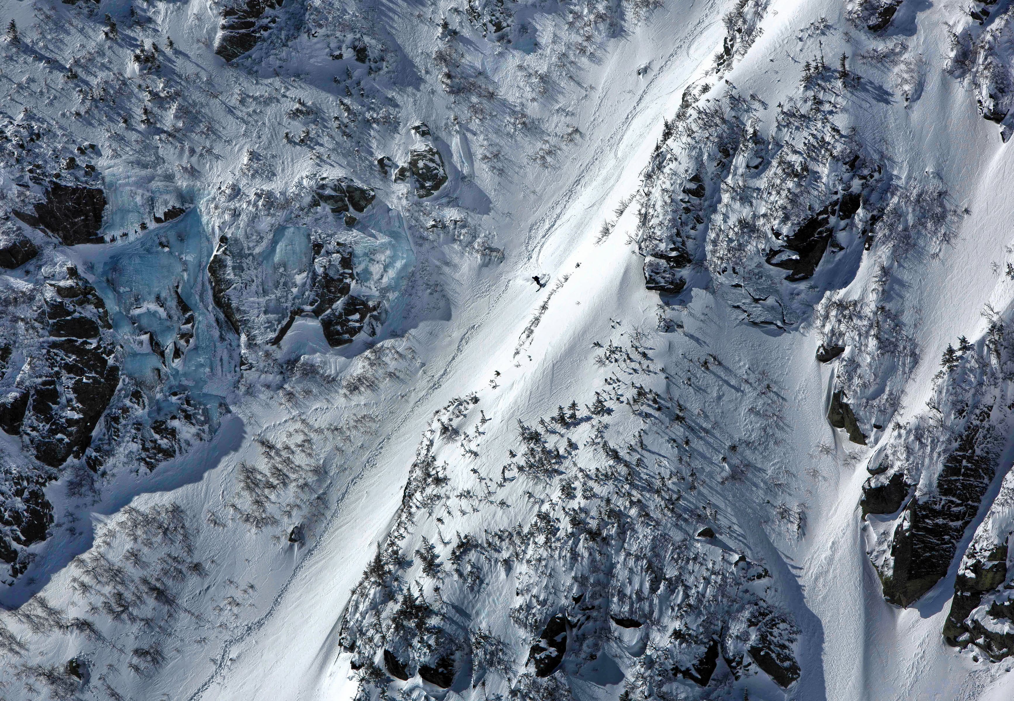 Terrain Trap at Tuckerman Ravine. PC: Robert F. Bukaty