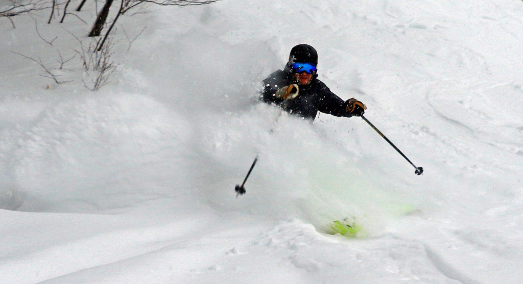 Welcome to Pow Town Stowe, VT - December 5, 2016 Credit: Stowe