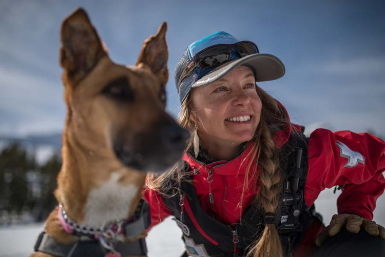 Crystal Winn in her element. Photo - Keoki Flagg