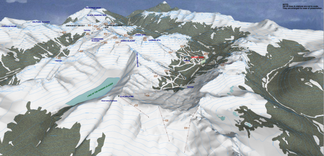 Rough Plan for Jumbo Ski Resort.