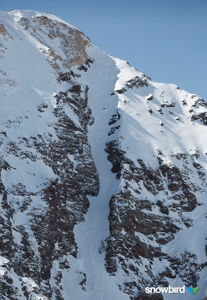 Pipeline Couloir - Snowbird Credit: Snowbird