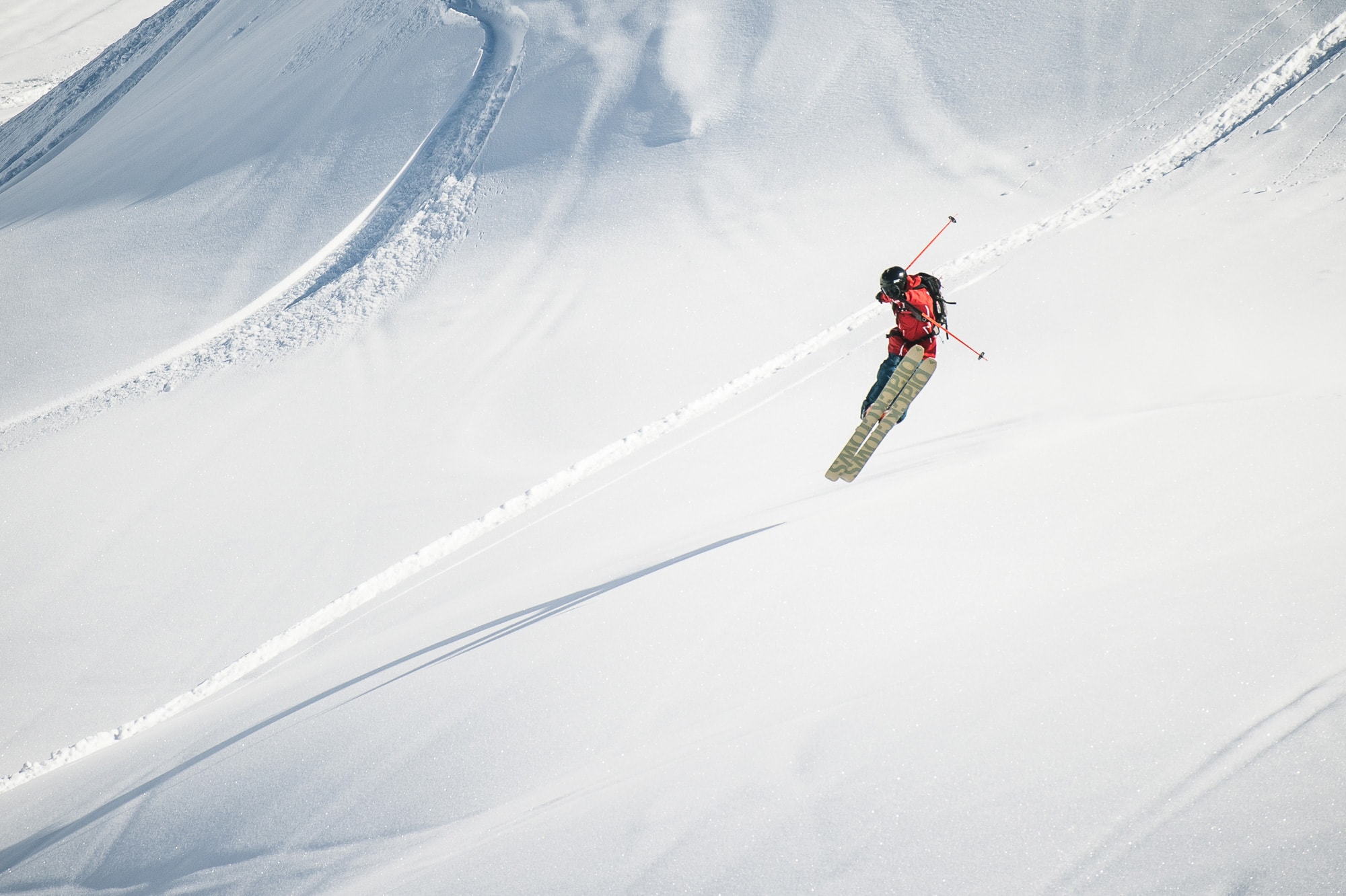 Winner of Chamonix Mont-Blanc FWT16, Cristofer Turdell. // photo: black crows