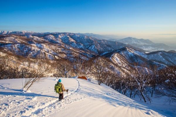 Stellar snow and terrain