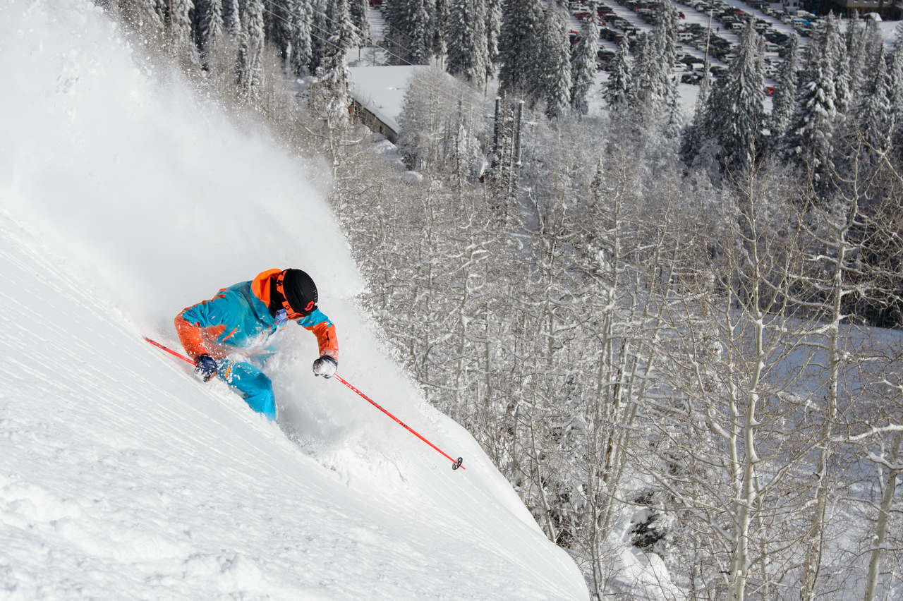 Miles Clark loving Brighton, UT on 12/17/16. image: court leve