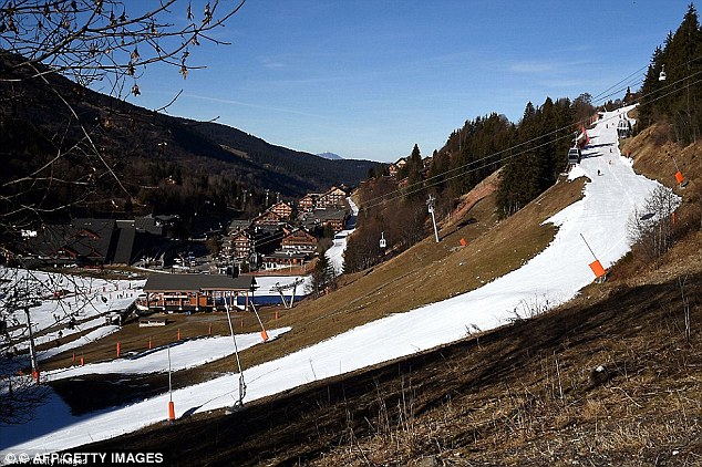 Meribel, France on December 16th.