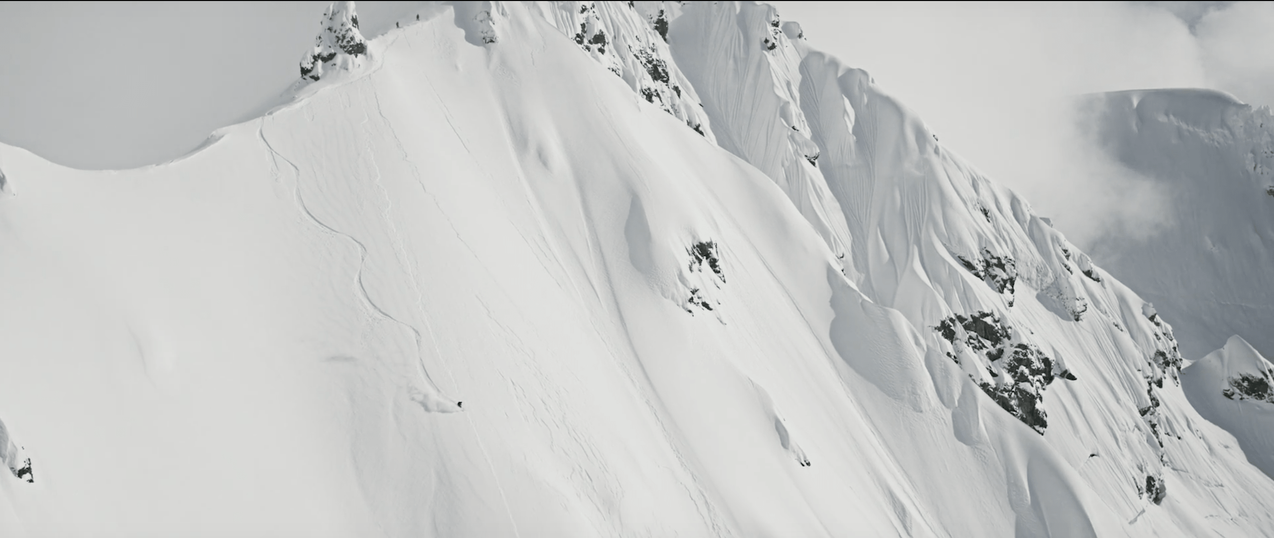 John Shocklee skiing as if he was 20-years-old.