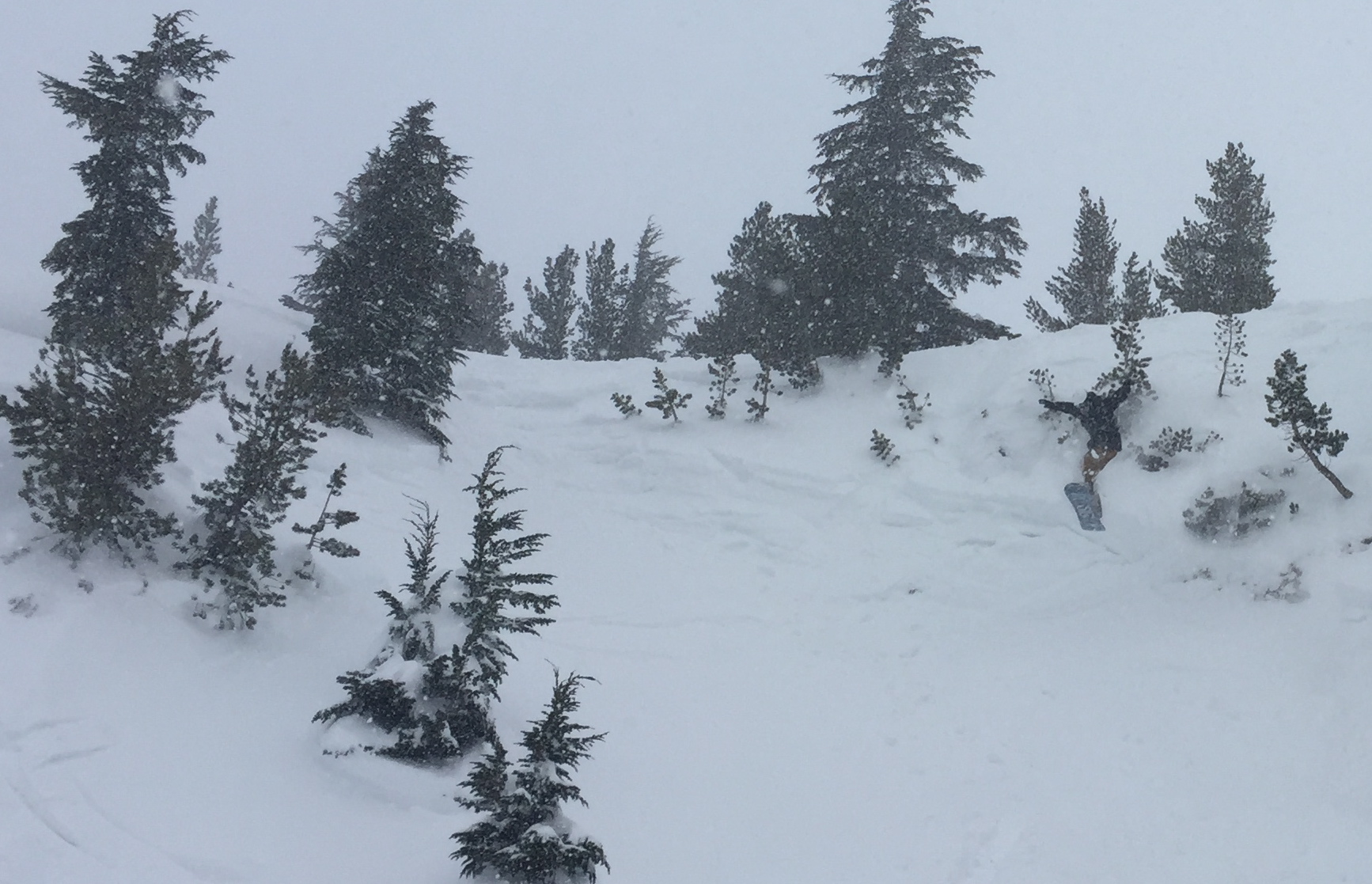 Matt hits a drop and looks good. Photo: Sergei Poljak Jan 19, 2017