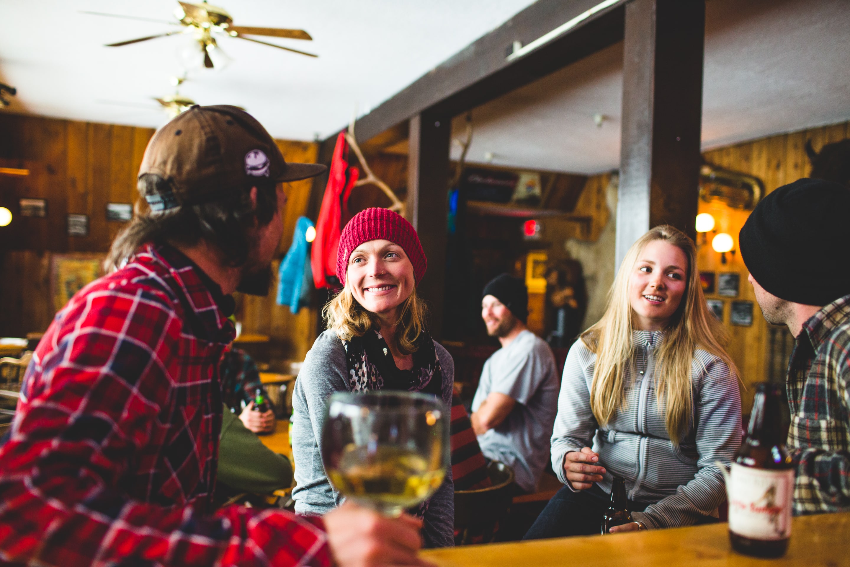 The legendary Peruvian Bar in the Alta Peruvian Lodge, UT. photo: alta peruvian lodge