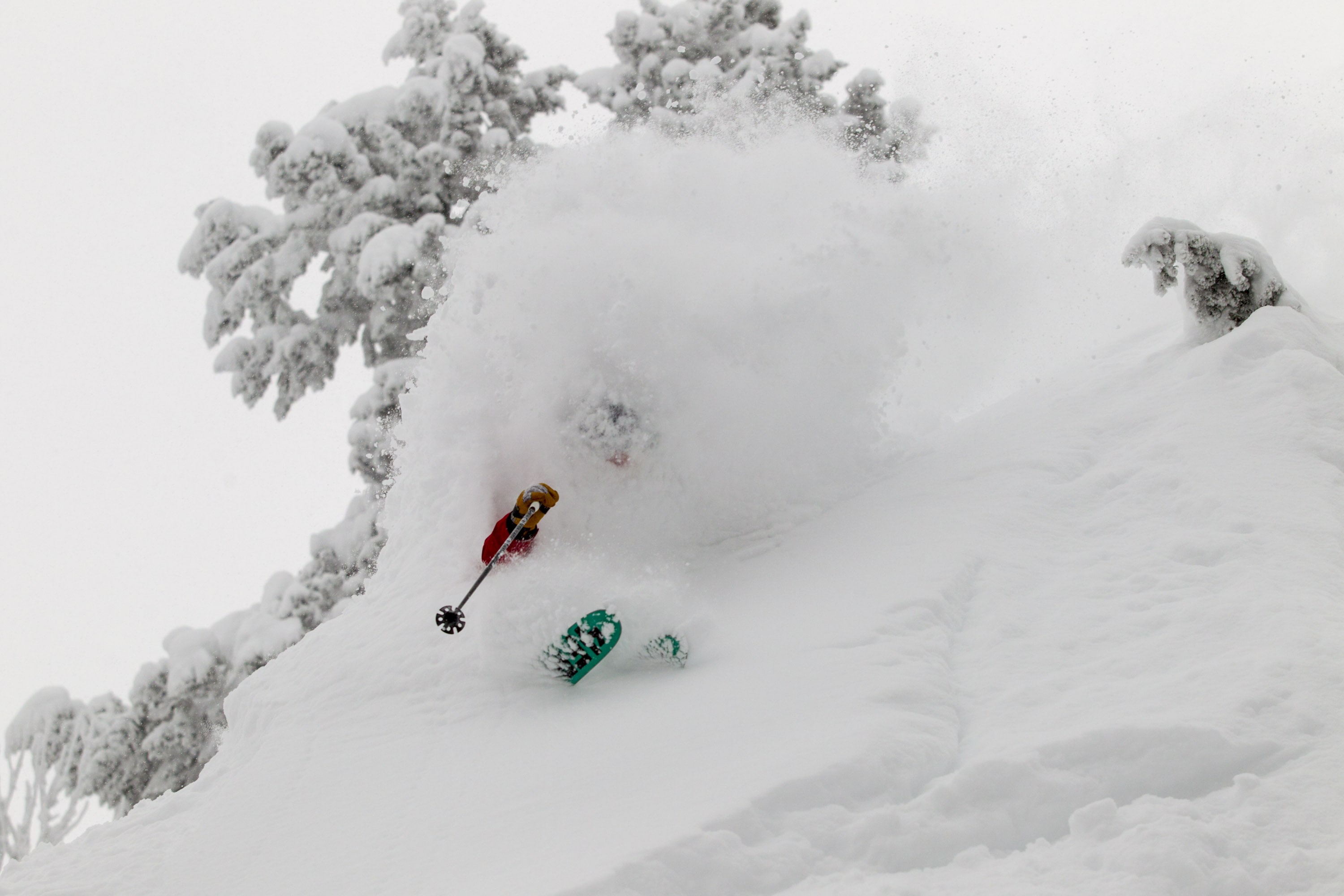 Grand Targhee is well noted for copious amounts of  deep powder. Credit: Grand Targhee Facebook page