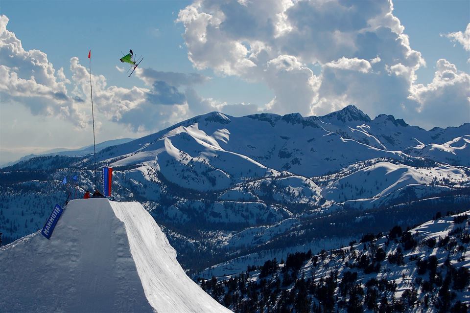 Mammoth Parks with a mammoth sized hip, likely why the pros flock here yearly. Source: Mammoth Mountain Facebook Page