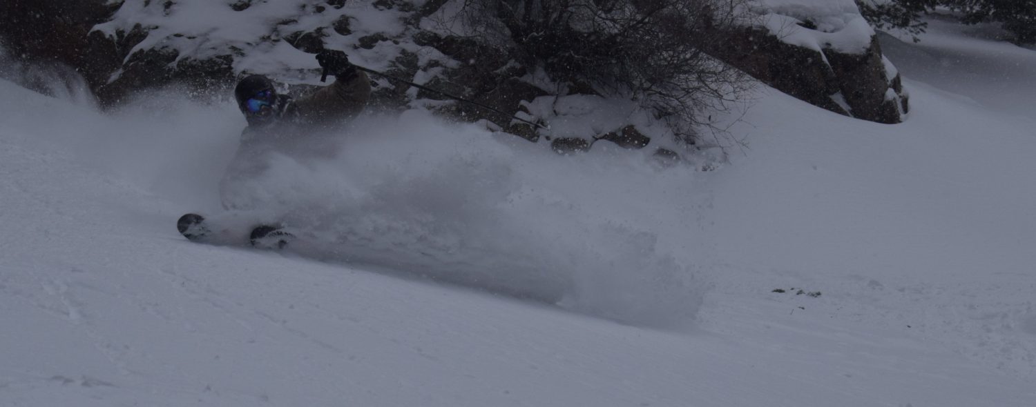 Chris Brownley does the snow dance. Photo: Sergei Poljak Feb. 2, 2017