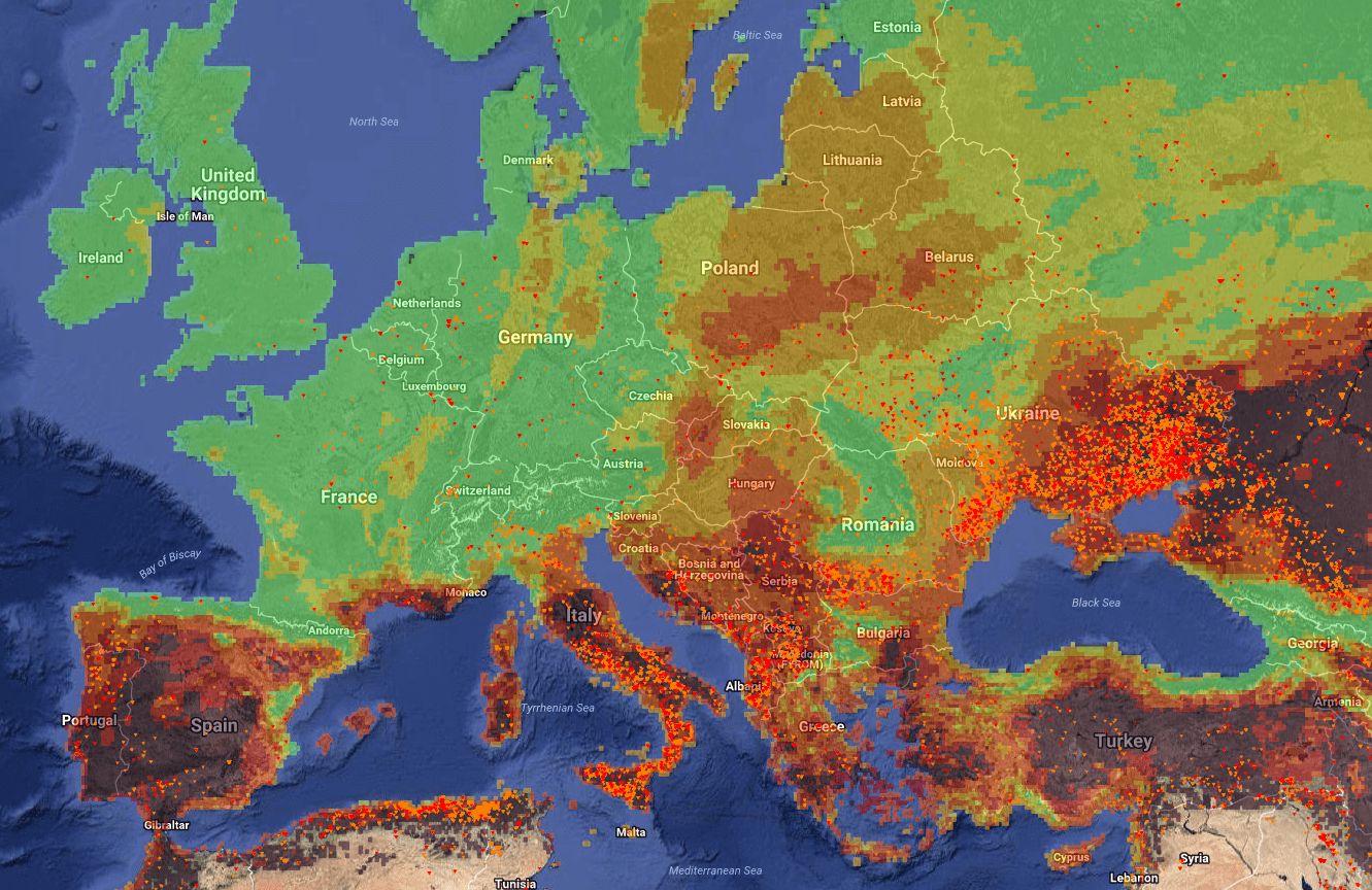 wildfire, fire, wild, ablaze, inferno, europe, italy, ukraine, romania