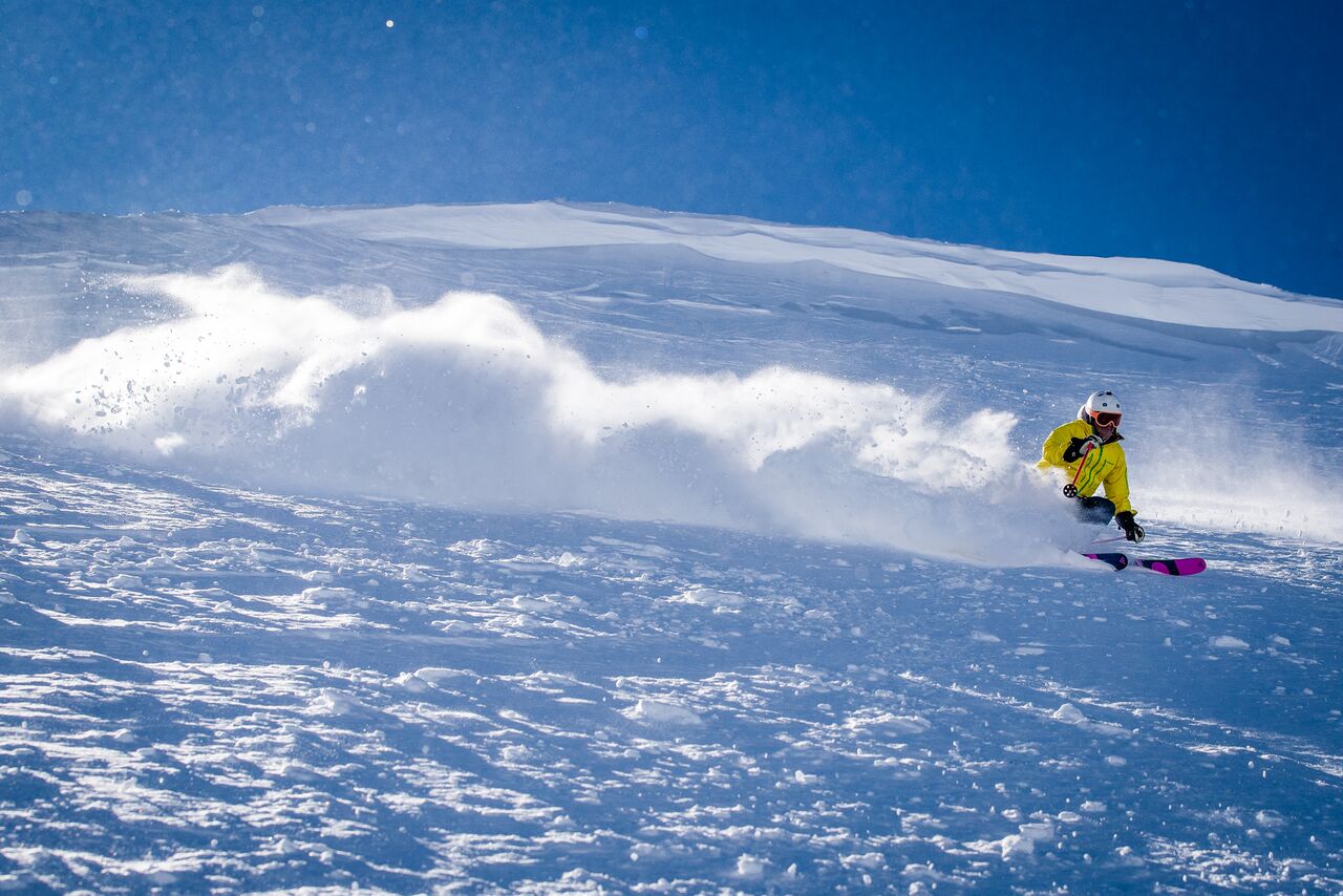 Mammoth's pow fields