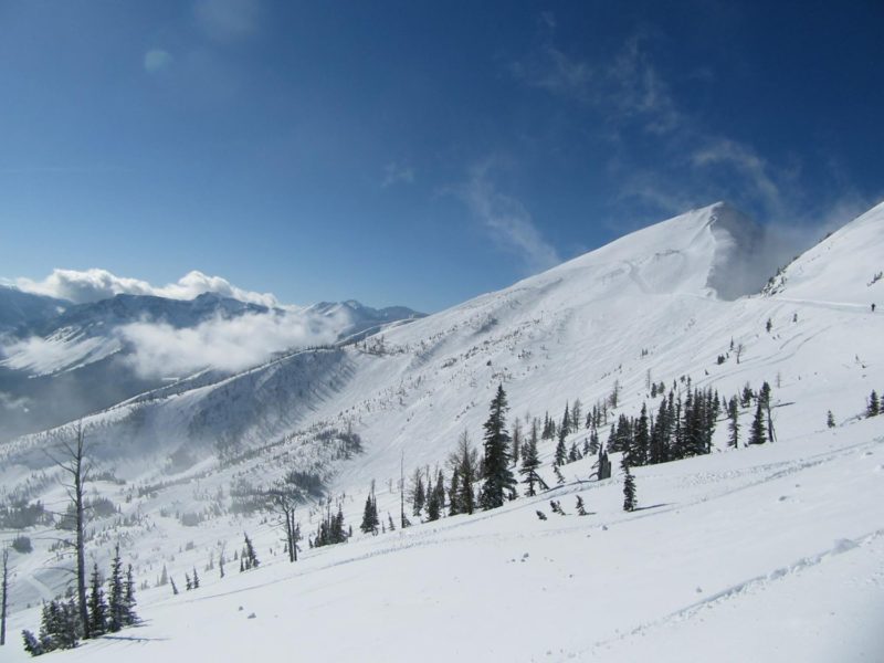 Alberta ski field