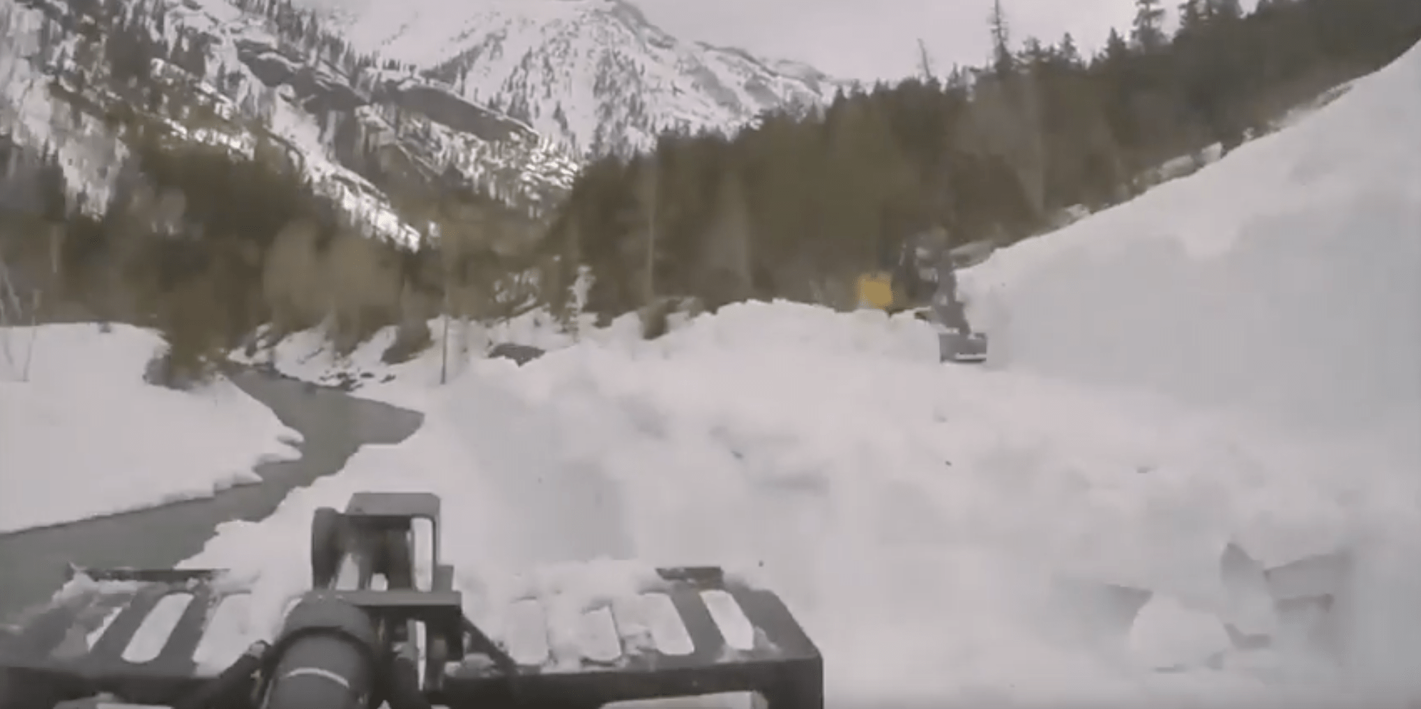 plowing, glacier national park