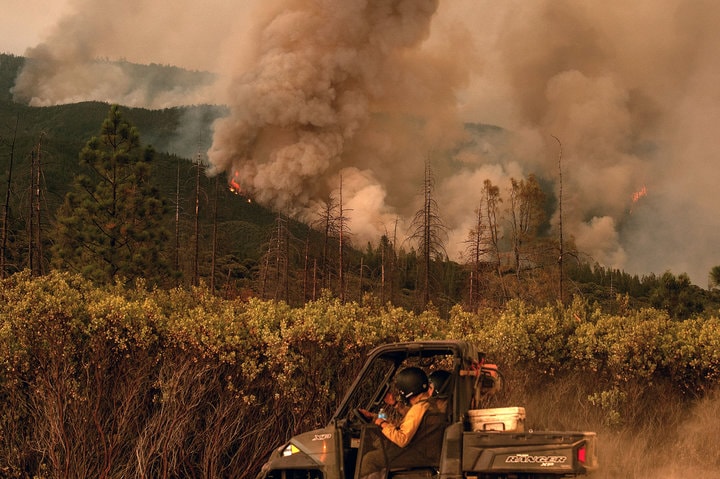 Ferguson fire, yosemite, national park, california, 