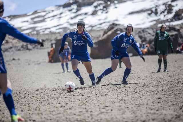 Kilimanjaro, soccer, women