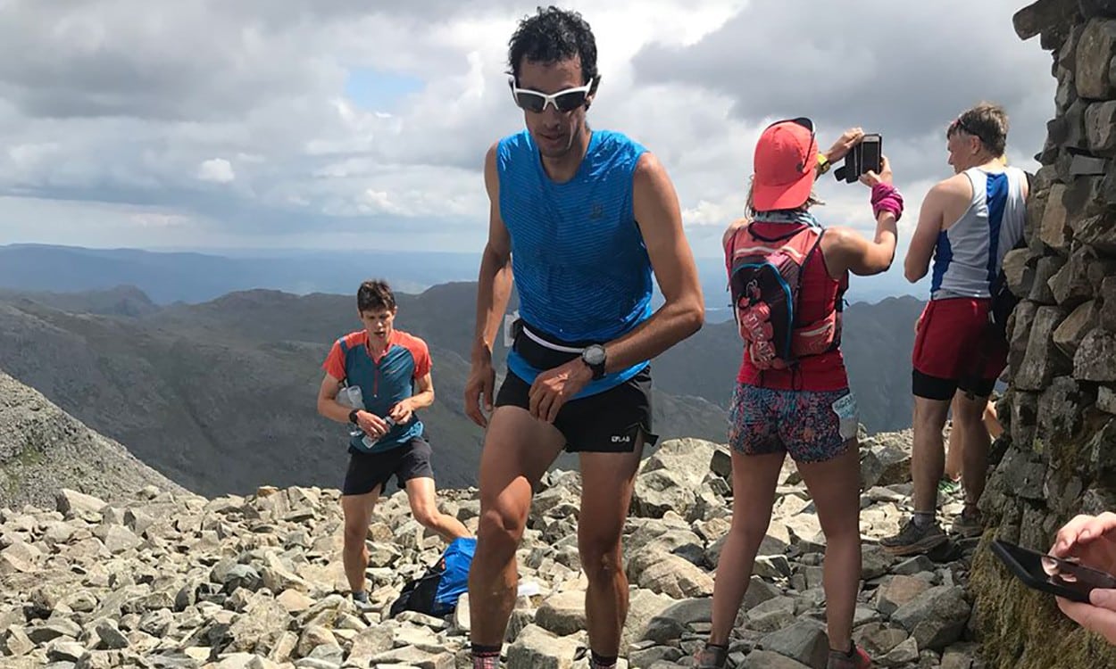 Kilian Jornet, bob graham round, England, Lake District, cumbria