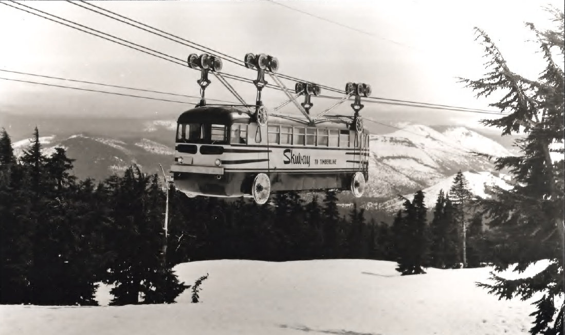 gondola, timberline lodge