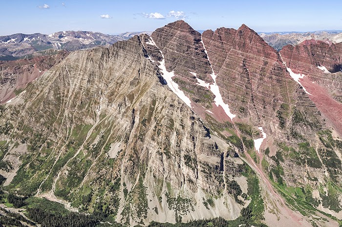 maroon peak, colorado, airlifted