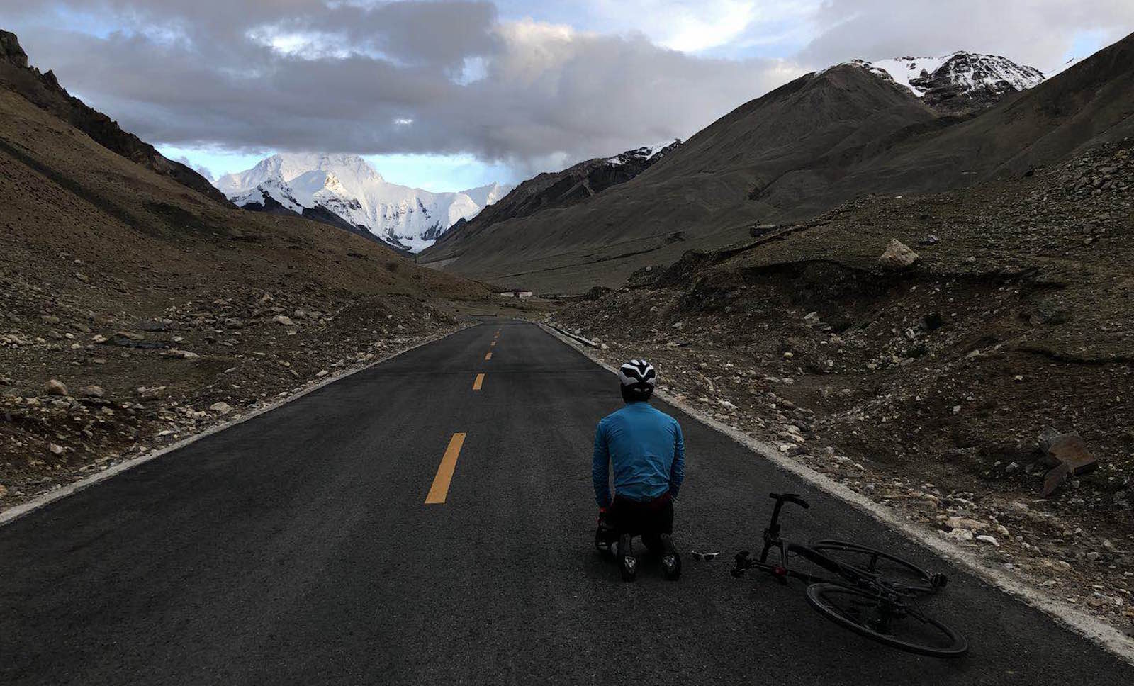 everest, cycling, riding, everesting, 