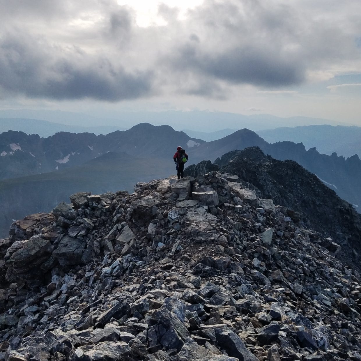 Colorado, rescue quandary peak, quandary