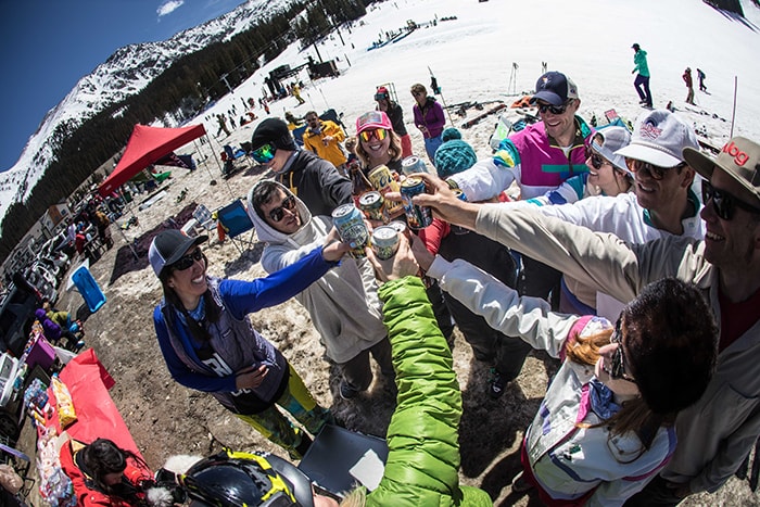 Tailgating, Eating on the Mountain