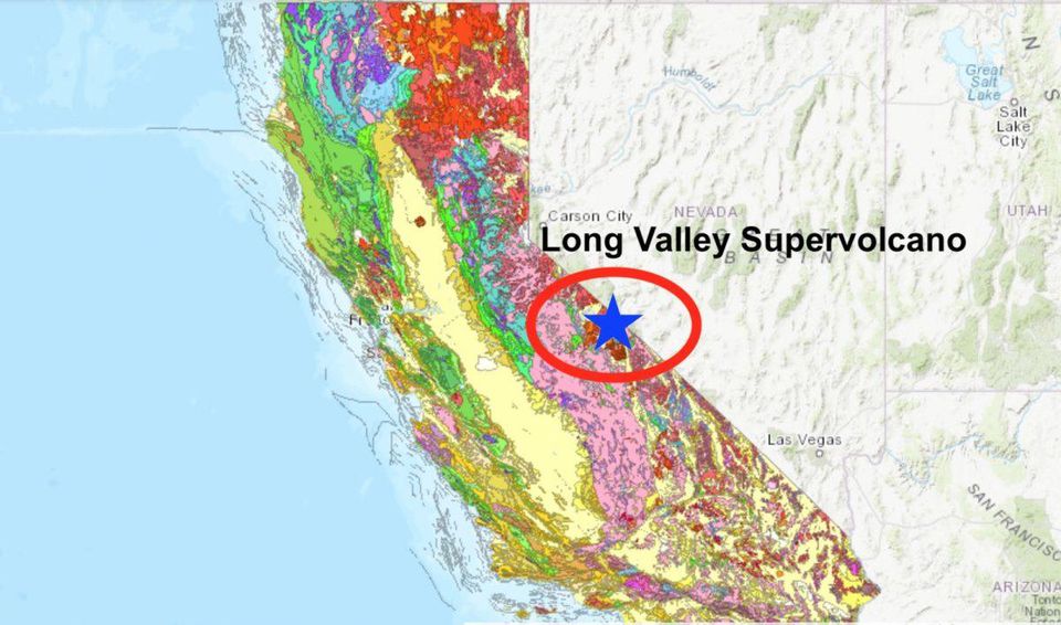 volcano, california, supervolcano