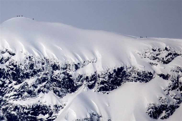 Swedens tallest peak shrinking