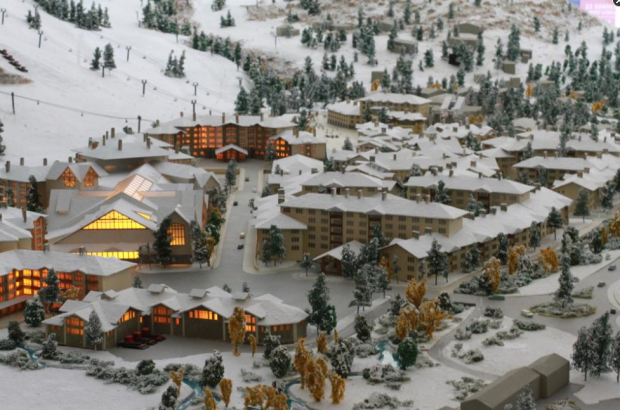 Phase 1:  is the lit area in this photo with Aquatic Center (Grand Camp) and Ice Rink right behind it.  