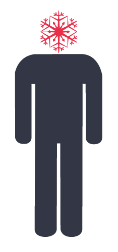 Snow Brains main logo