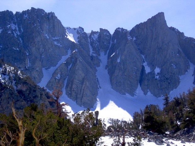 Dana Plateau lines off Tioga Pass, CA