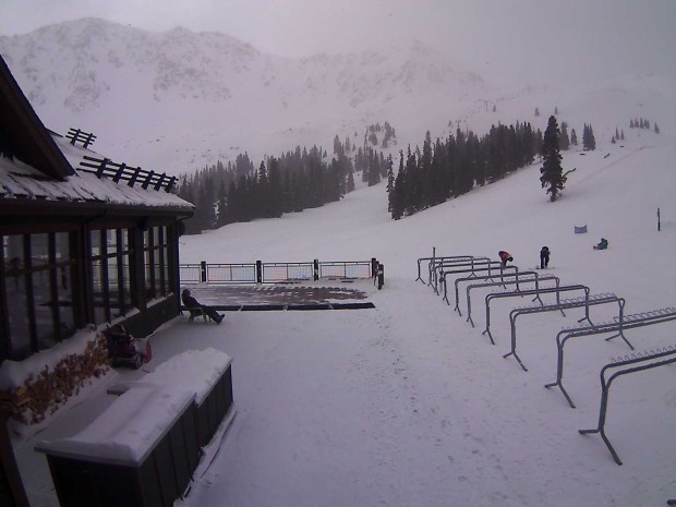 Arapahoe Basin webcam at 10:15am MST