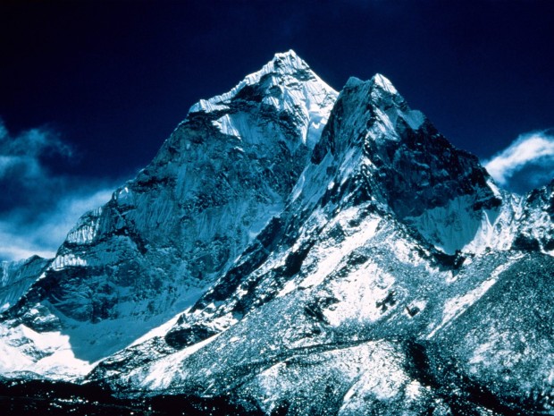 Mt Everest and Lhotse