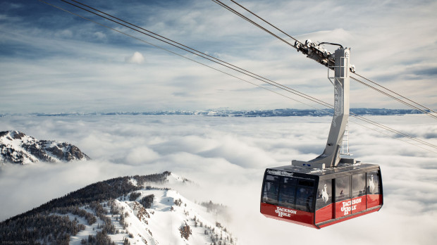 Jackson Hole Tram ride to glory