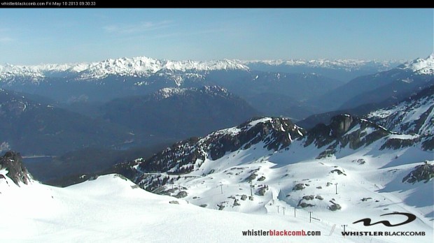Whistler webcam at 9:30am