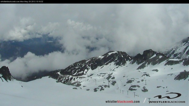 whistler today at 10am