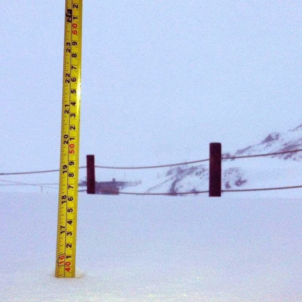 valle nevado snow
